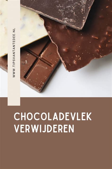 Chocoladevlekken verwijderen: met deze 4 tips lukt het.